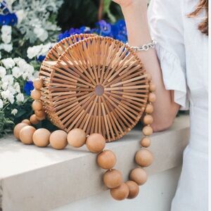 Cult Gaia Luna Circle Bag